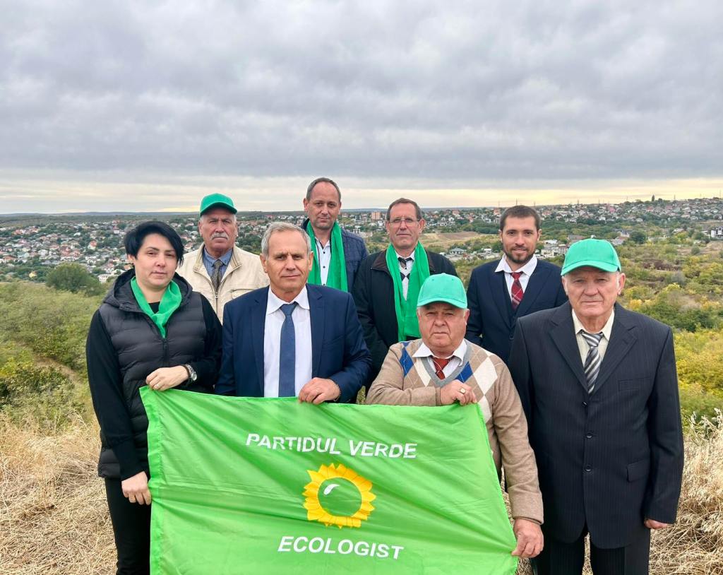 Candidatul nostru de la Codru și echipa-i verde