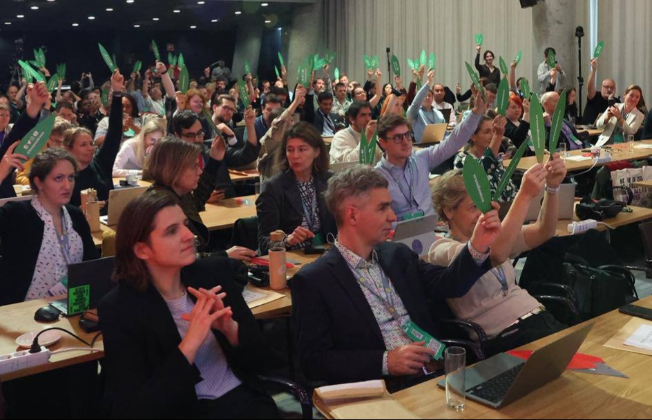 Am participat la congresul Verzilor&nbsp;Europeni